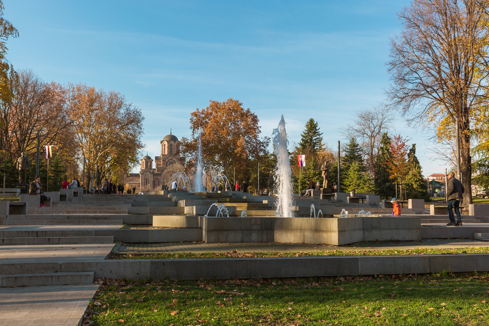 Tašmajdanski park.